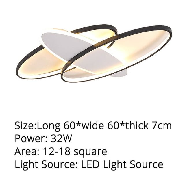 Bedroom LED Ceiling Lights With Metal Silicon Lampshade For Living Study Room Ceiling Mounted Acrylic Lighting Lamp Fixtureso