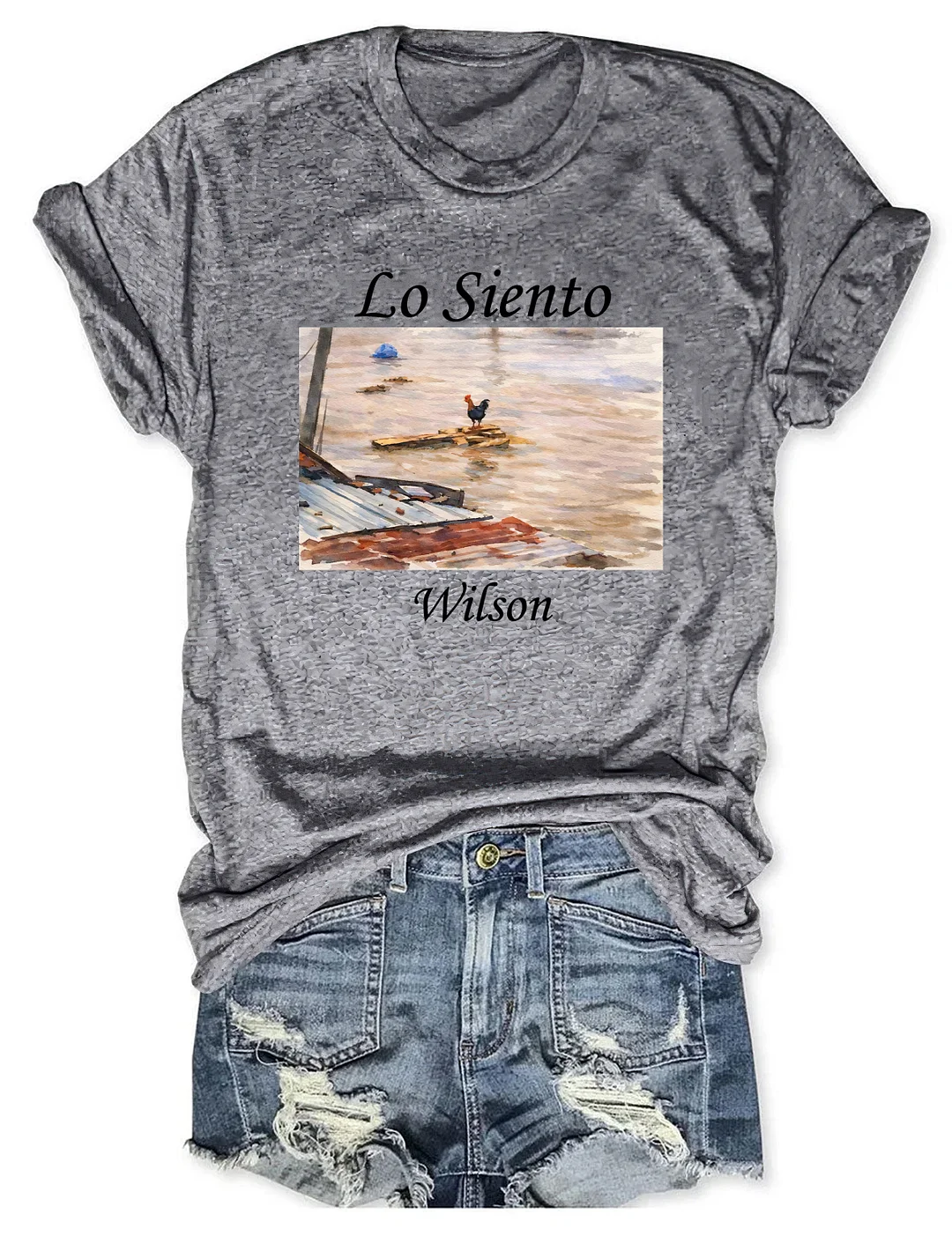 Lo Siento Wilson Rooster T-shirt