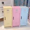 Etude House Small Metal Storage Cabinet, Desktop Storage, Girl's Storage Cabinet, Small Metal Cabinet