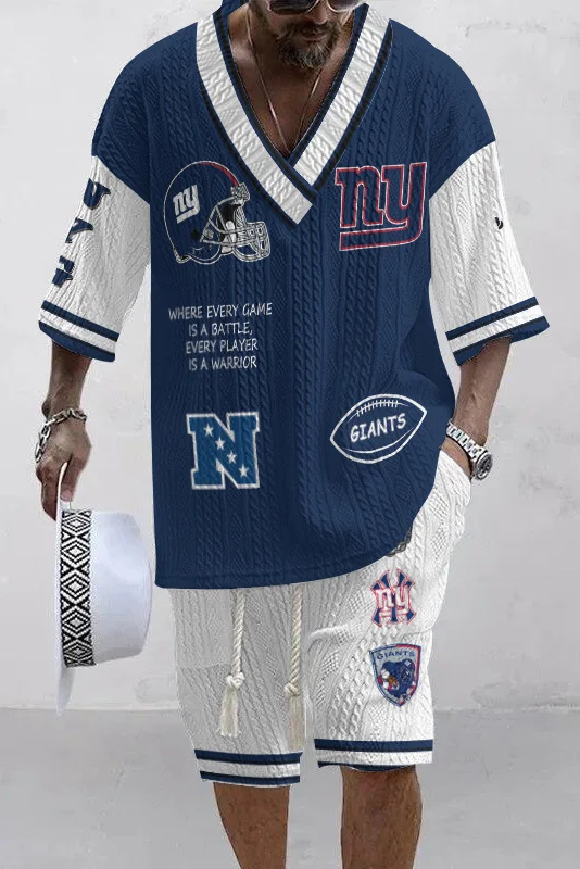 New York Giants
 Limited Edition Top And Shorts Two-Piece Suits