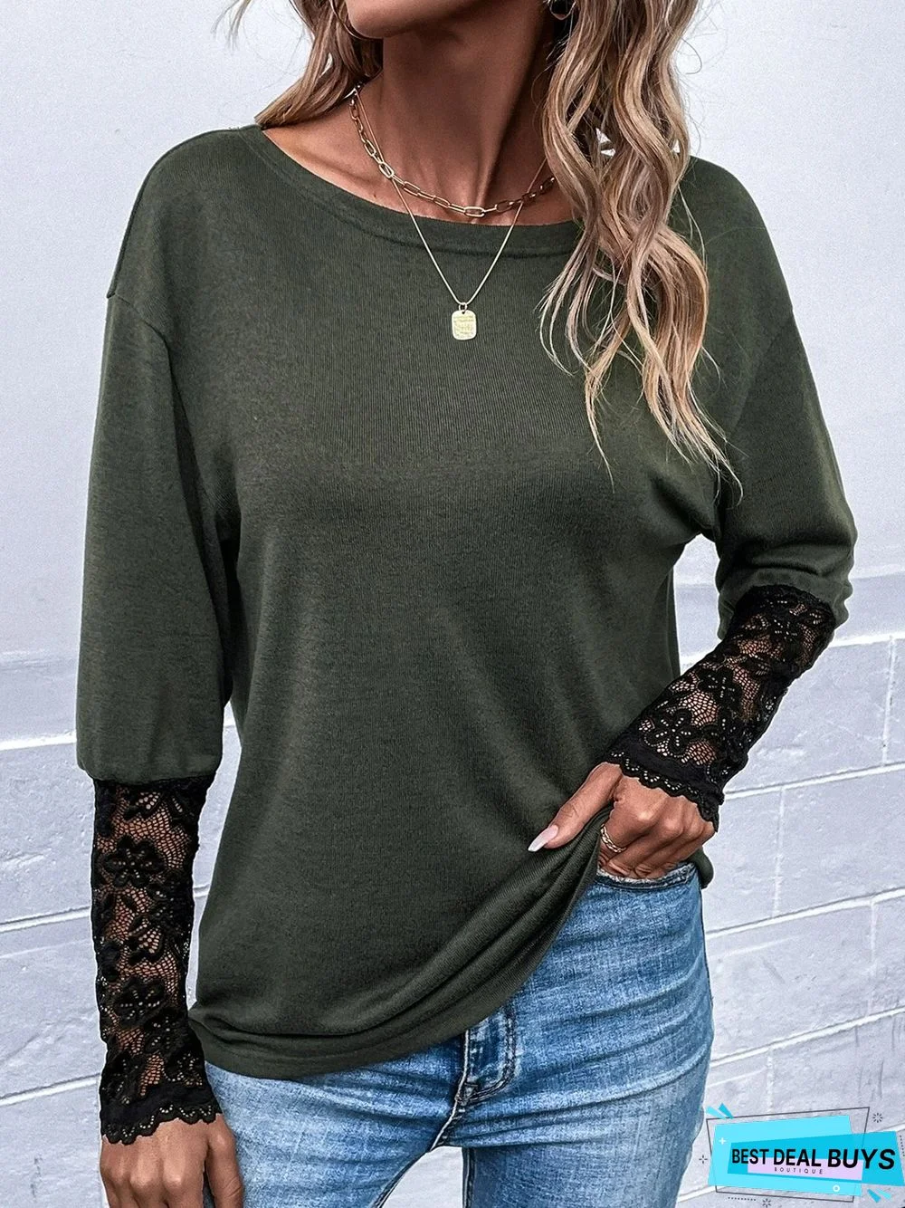 Casual Split Joint Loose T-Shirt