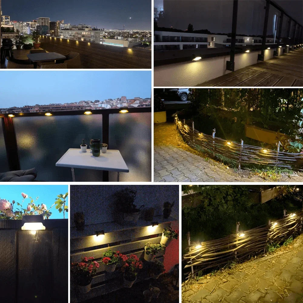 4-Pack LED Deck Lights