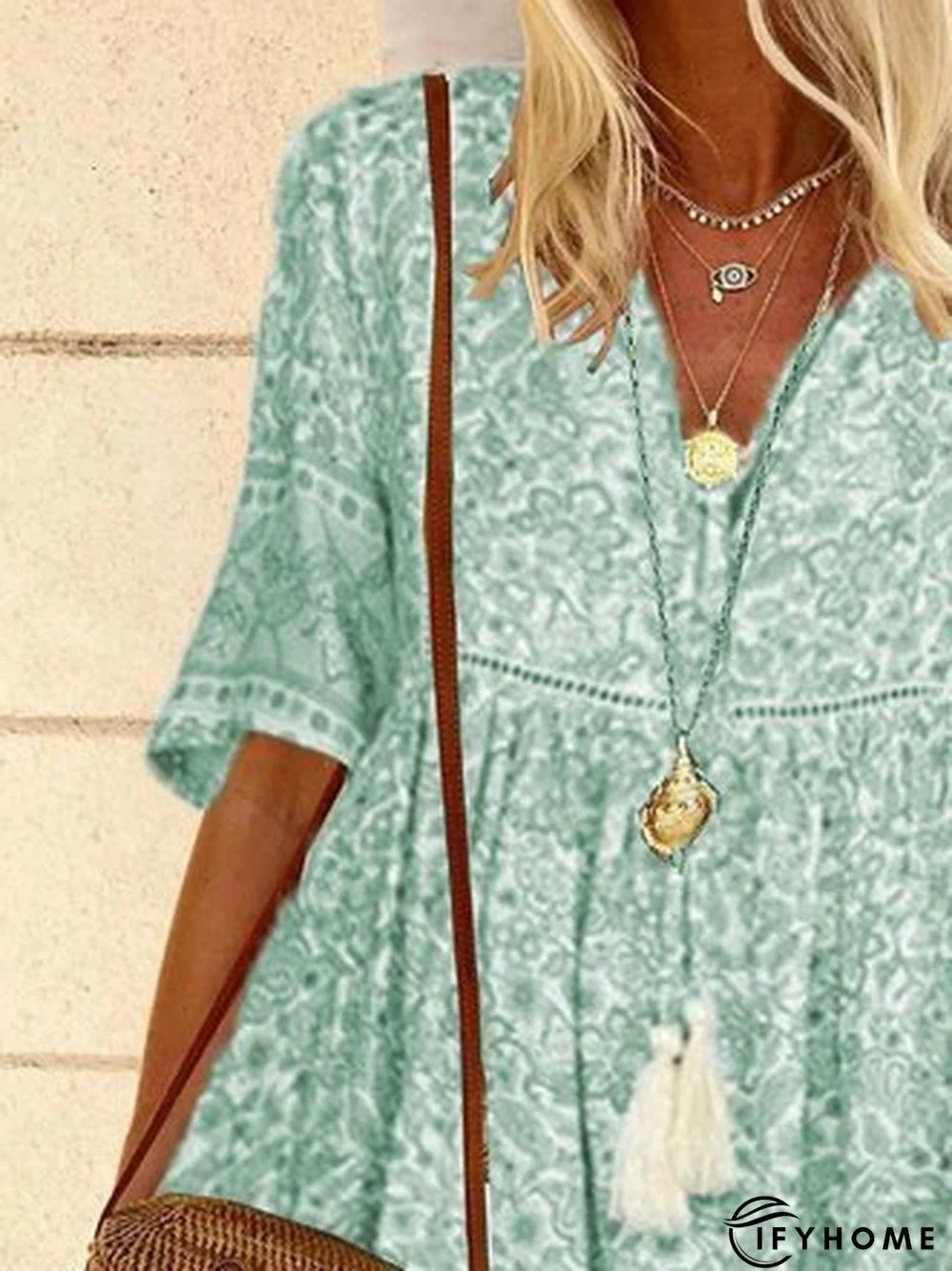 Casual Half Sleeve Tops | IFYHOME