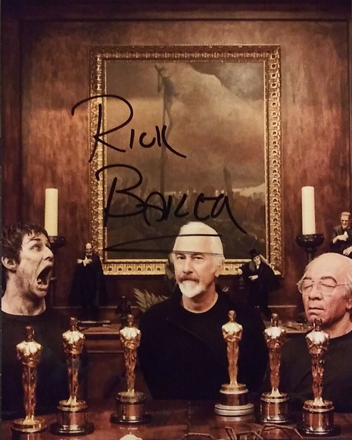 Rick Baker signed 8 x 10