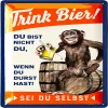 Drink Beer - Vintage Metal Signs - 20*30cm/30*40cm