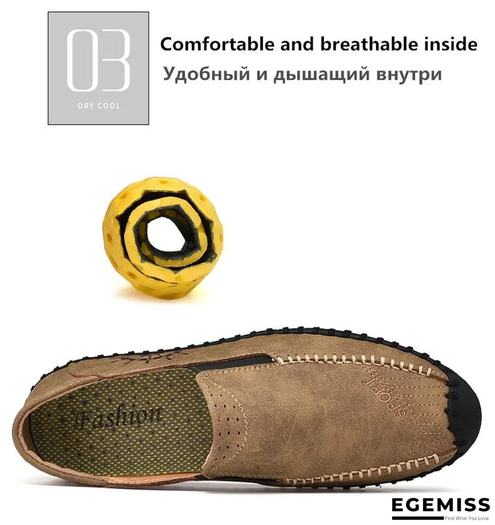 Casual Shoes Fashion Men's Shoes Casual Driving Shoes Soft Moccasins Flats Footwear Men Loafers | EGEMISS