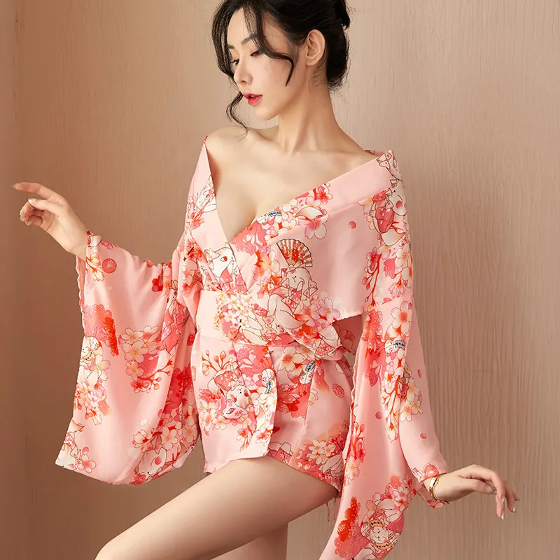 Churchf Japanese Style Female Anchor Sex Lingerie Japanese Style Sex Uniforms Plus Sexy Deep V And Uniform Club Passion Set