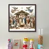 Nativity-11CT Stamped Cross Stitch 45*45cm/17.72*17.72in tapestrymarket