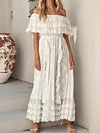 Falbala Off-The-Shoulder Maxi Dress