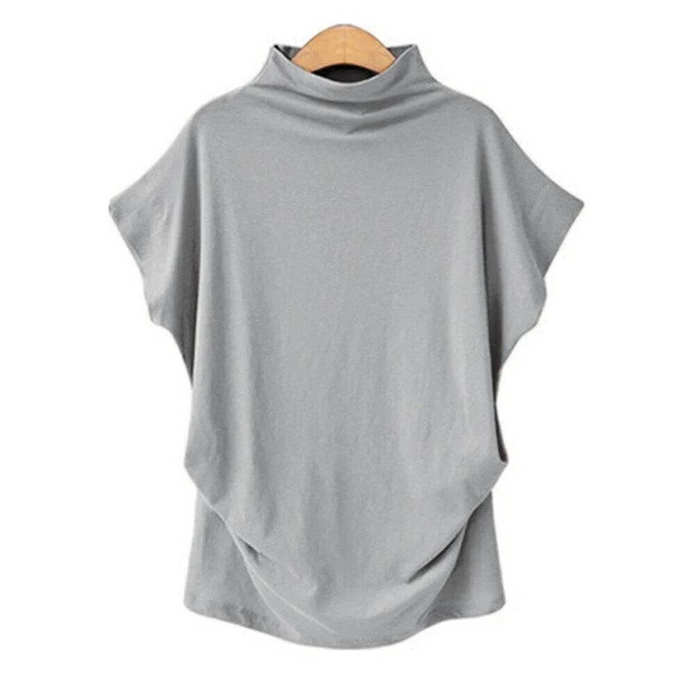 Women's Casual Loose Turtleneck Top