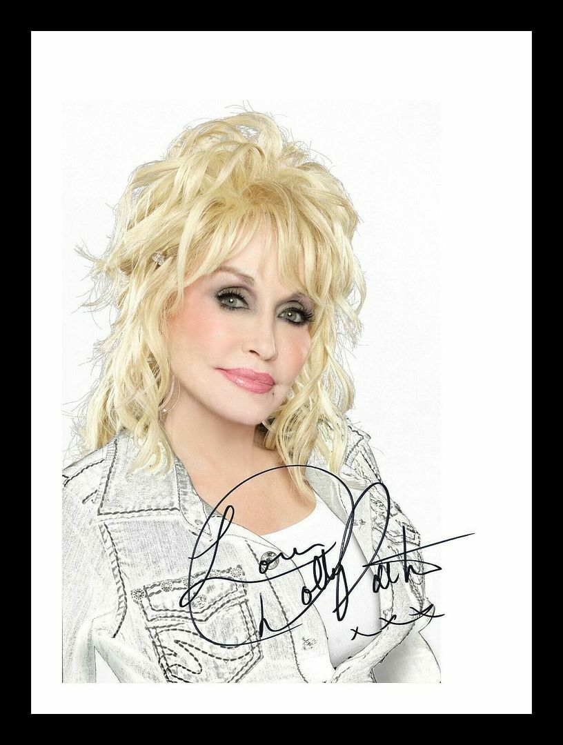 Dolly Parton Autograph Signed & Framed Photo Poster painting 3