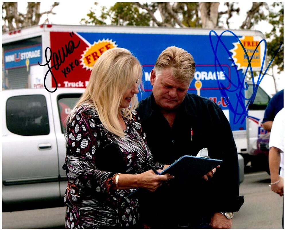 STORAGE WARS Dan Dotson & Laura Dotson DUAL Signed Autographed 8X10 Pic. G