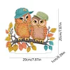 Diamond Painting Travelling Resting Owl Desktop Decor for Office