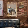 In The World Be A Cowgirl - Vintage Metal Signs - 20*30cm/30*40cm - Western