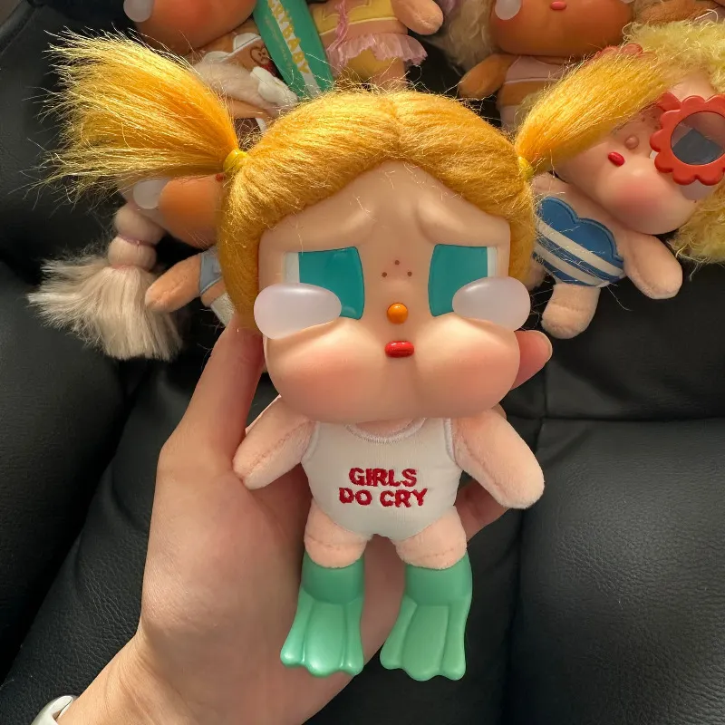 Spot CryBaby crying baby 2nd generation summer series genuine vinyl plush doll pendant ugly cute doll gift