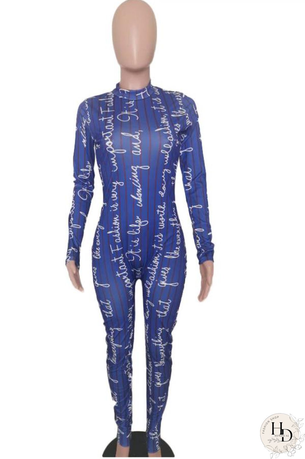 Red Fashion letter Print Polyester Long Sleeve O Neck