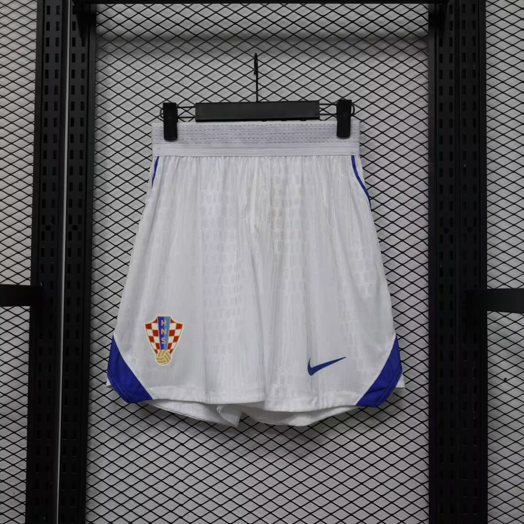 2026 Player Version Croatia Home Football Shorts