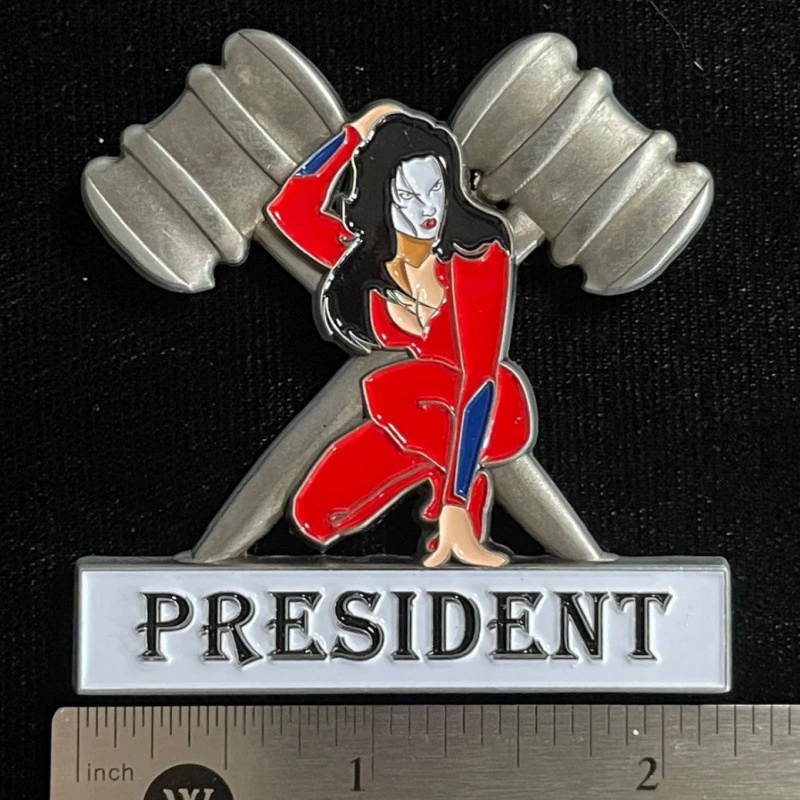  Widow's Son Masonic Knights Officer Badge