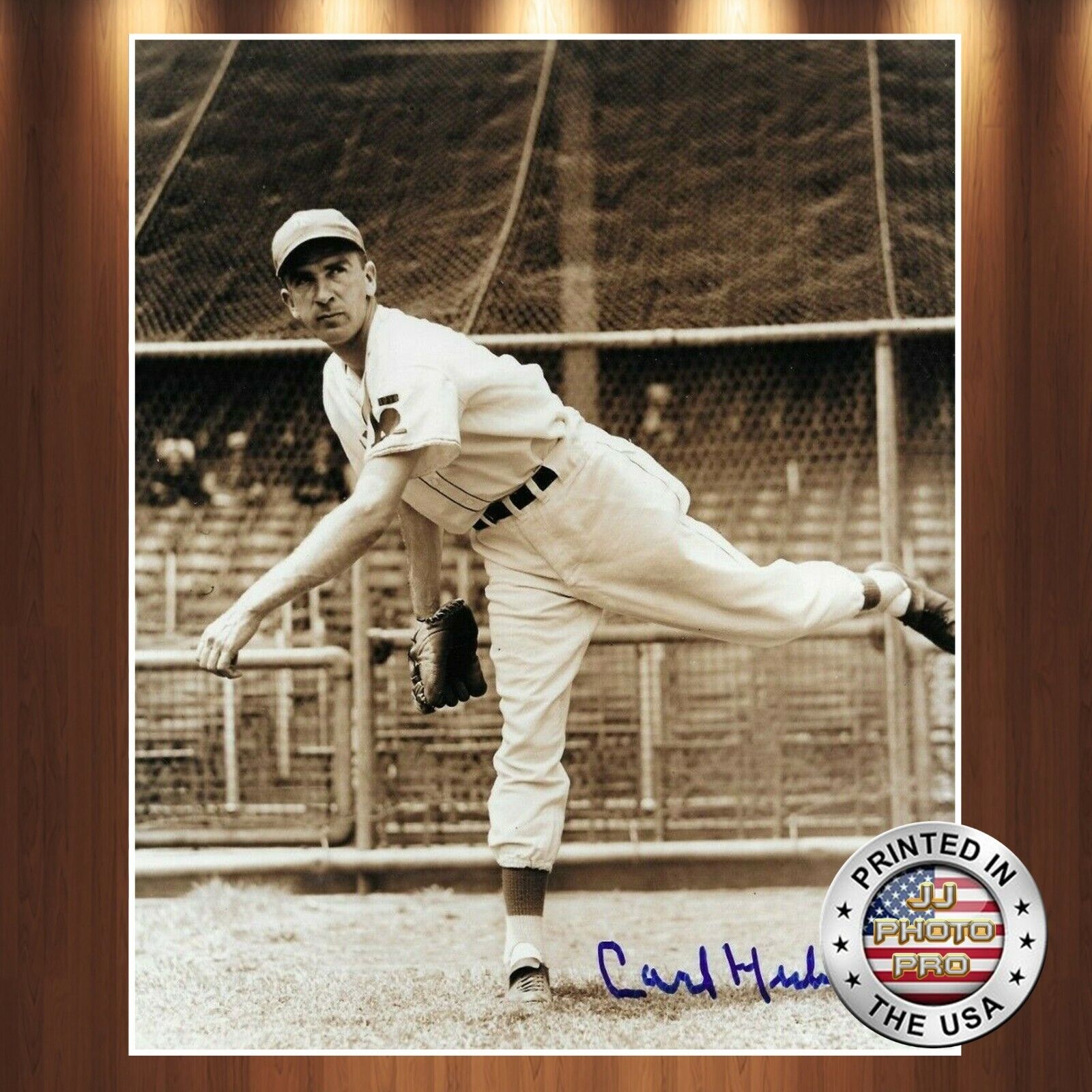 Carl Hubbell Autographed Signed 8x10 Photo Poster painting (HOF Giants) REPRINT