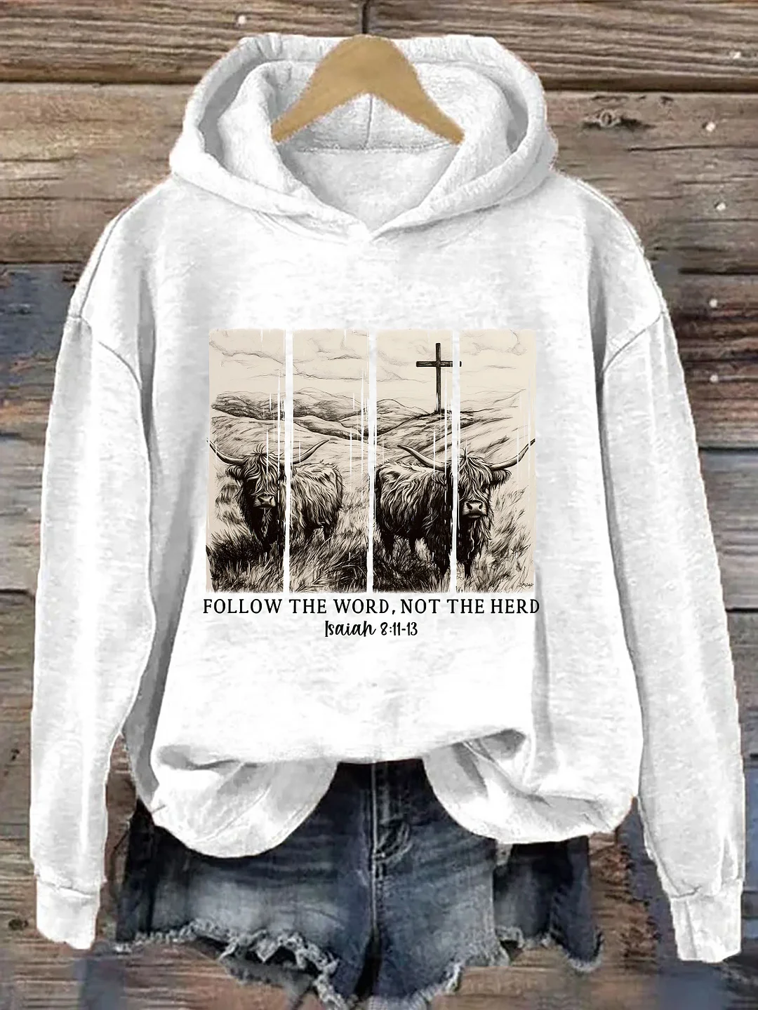 Follow The Word Not The Herd Hoodie