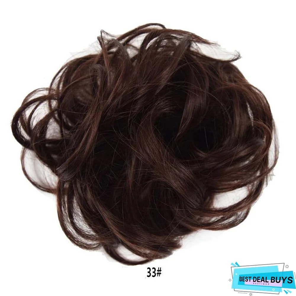 Wig Roll Female Rubber Band Chemical Fiber Hair Ring Contract