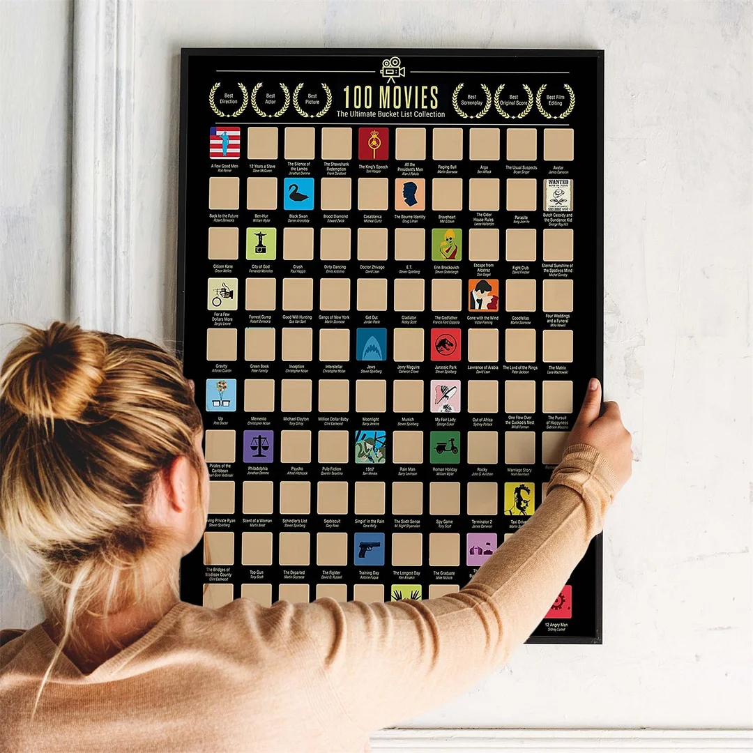 100 Ideas Scratch Off Bucket list