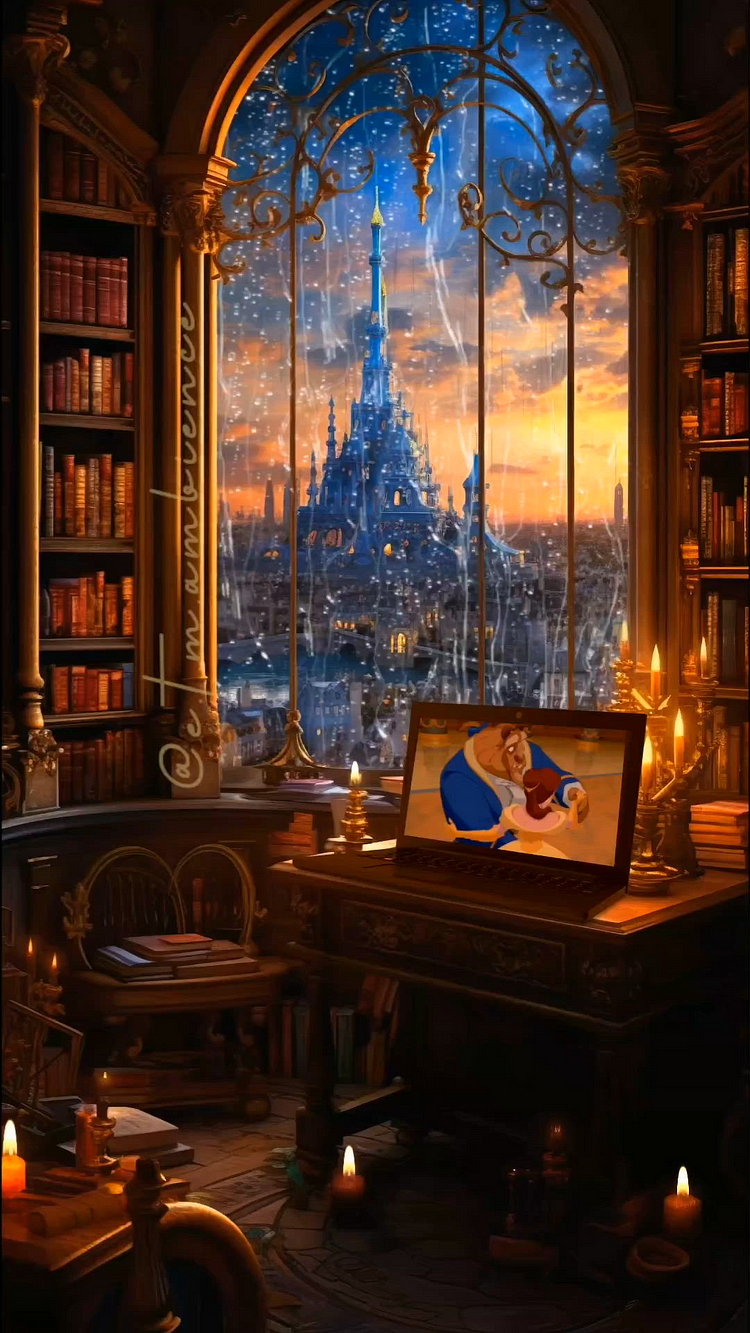 Partial AB Drill-Christmas, Disney Castle Scenery-Full Round Diamond Painting-40*70cm