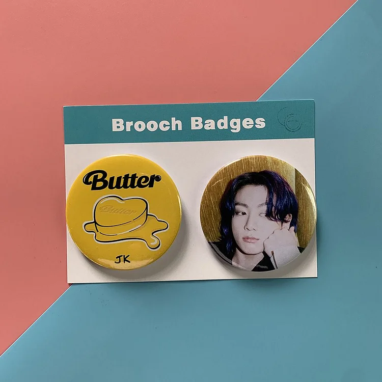 방탄소년단 Butter Member Photo Badge