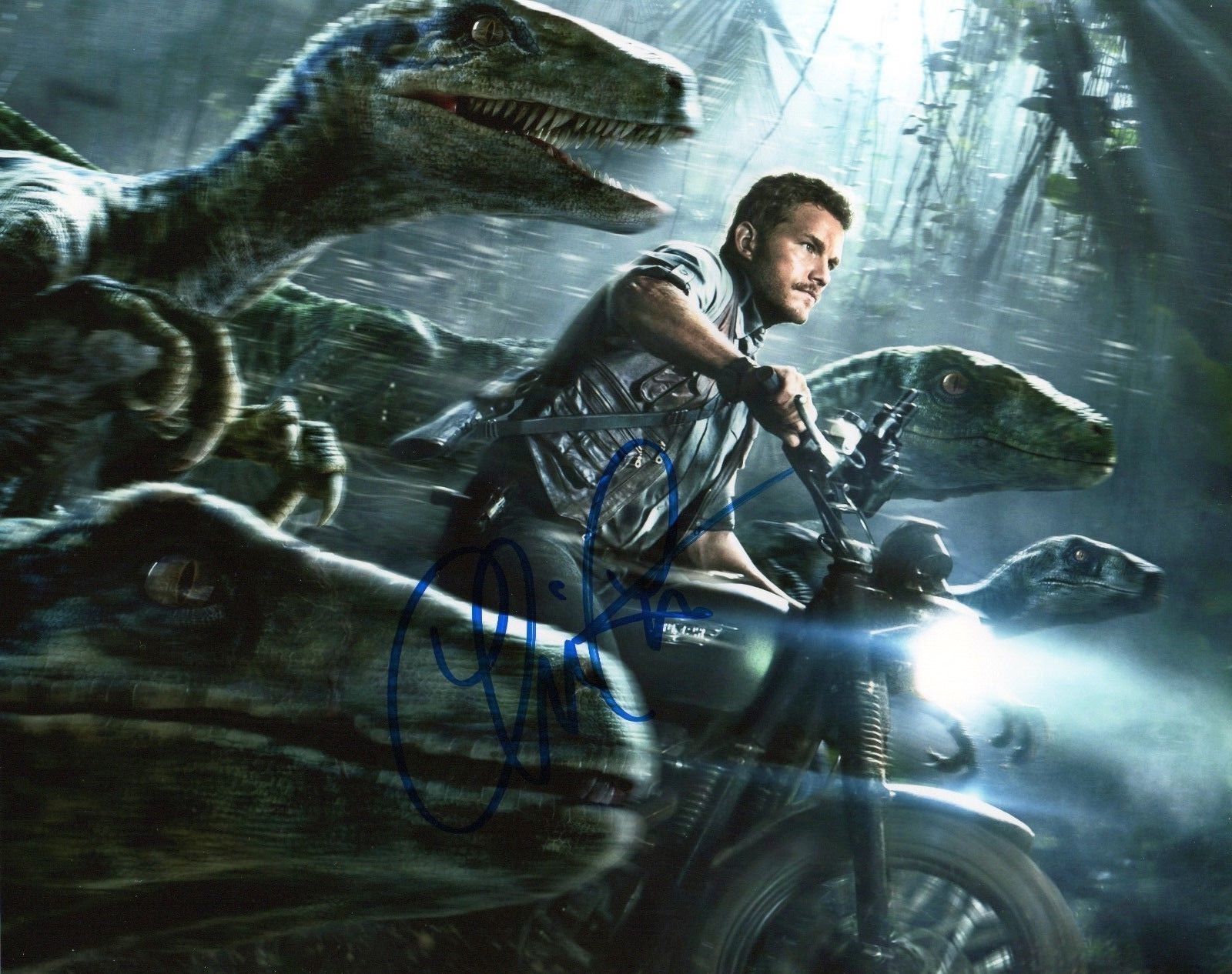 CHRIS PRATT AUTOGRAPHED SIGNED A4 PP POSTER Photo Poster painting PRINT 1