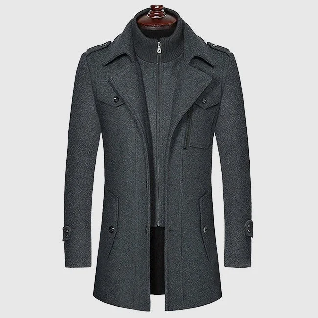 Roberto Russo Verdant Wool Blends Coat QueenFunky