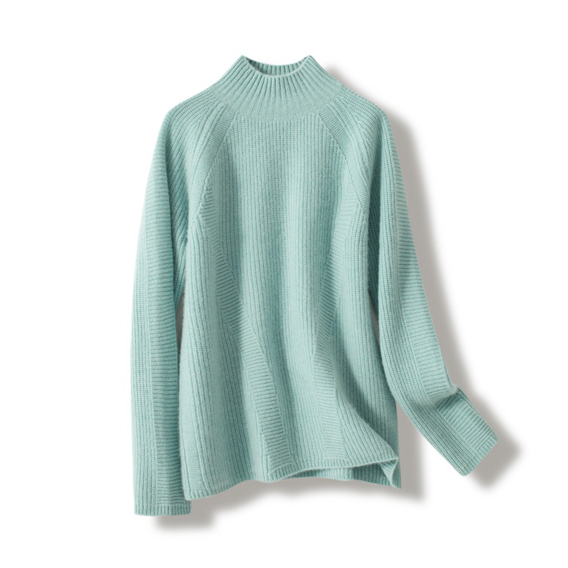 Fresh Color Women's Cashmere Sweater REAL SILK LIFE