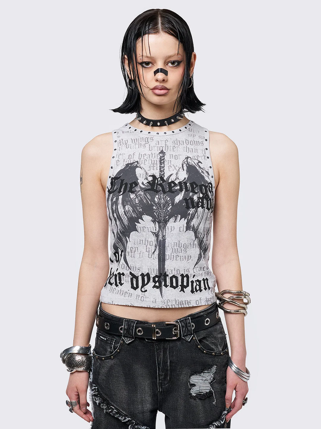 Dystopian Vest Top