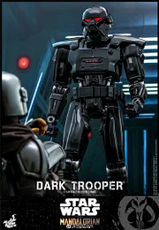 【IN STOCK】Hottoys TMS032 Star Wars The Mandalorian Dark Trooper 1/6 Scale Action Figure