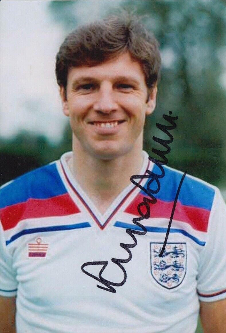 ALVIN MARTIN HAND SIGNED 6X4 Photo Poster painting ENGLAND FOOTBALL AUTOGRAPH