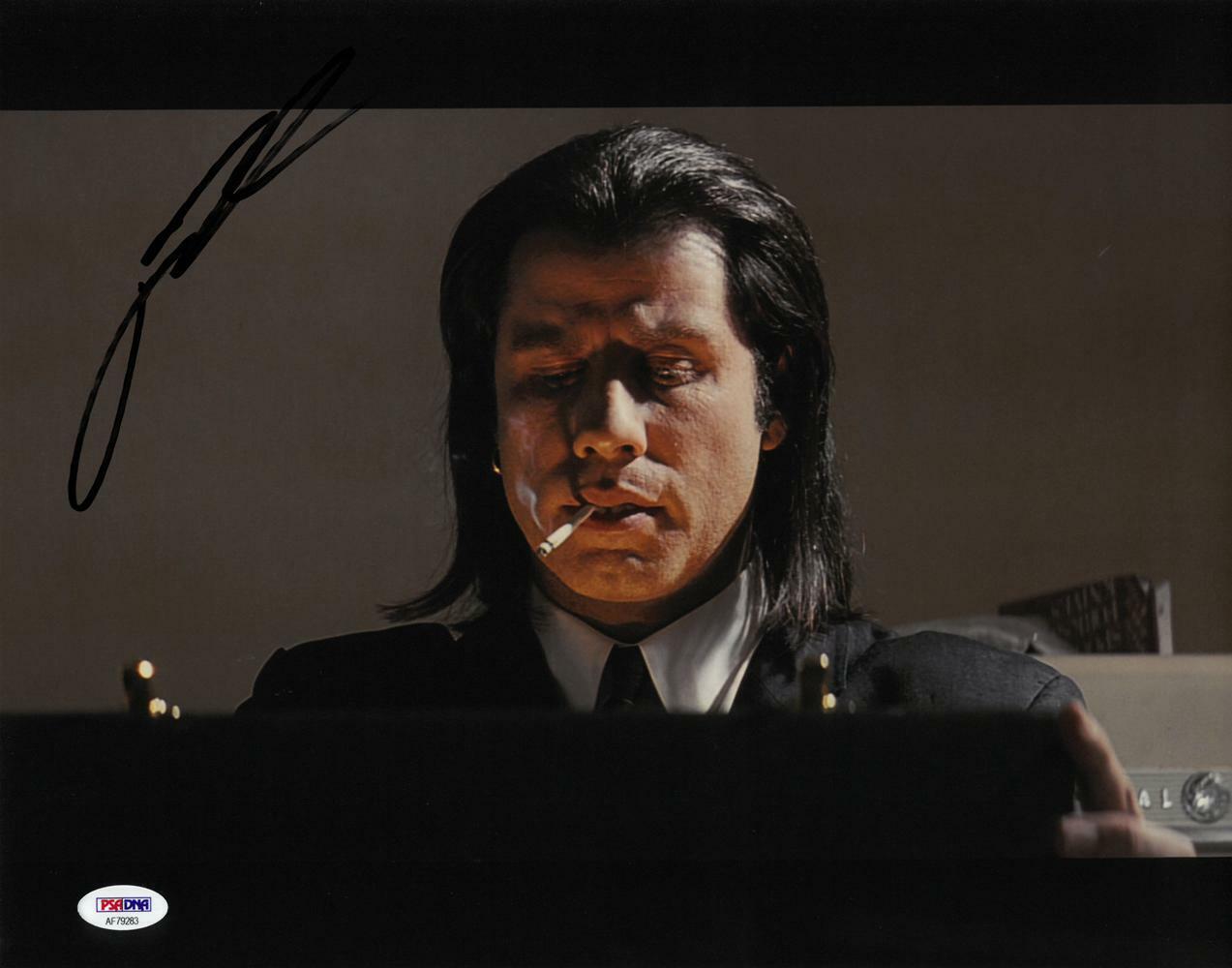 John Travolta Signed Pulp Fiction Autographed 11x14 Photo Poster painting PSA/DNA #AF79283