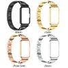 Case+Band Stainless Steel Sport Replacement Watch Strap for Samsung Galaxy Fit 3