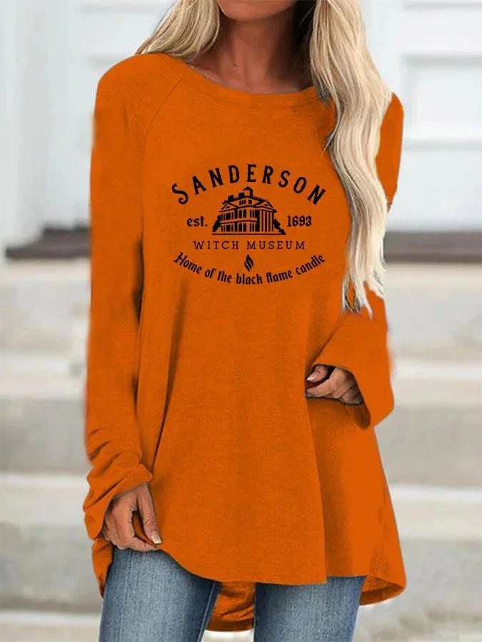 Fashion Print Long Sleeve T-Shirt