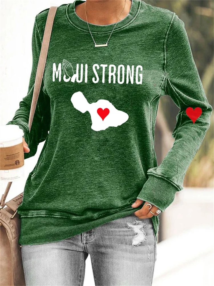 Women's Maui Strong Casual Sweatshirt