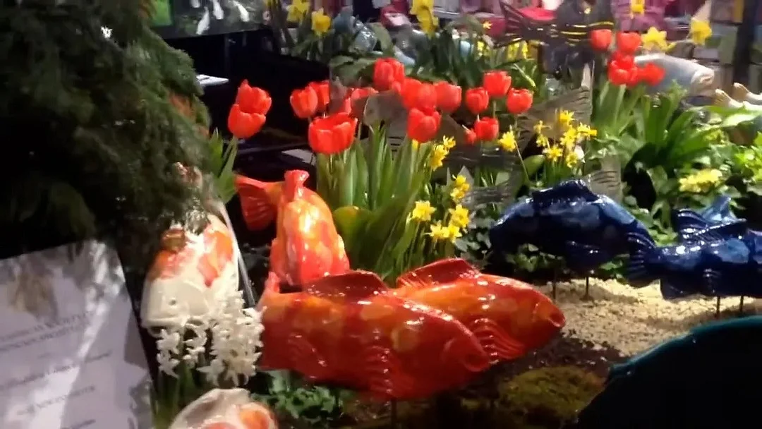 🦈Ceramic Garden Koi