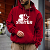 Unisex Casual Stylish Star Graphic Hoodie by Inlyline