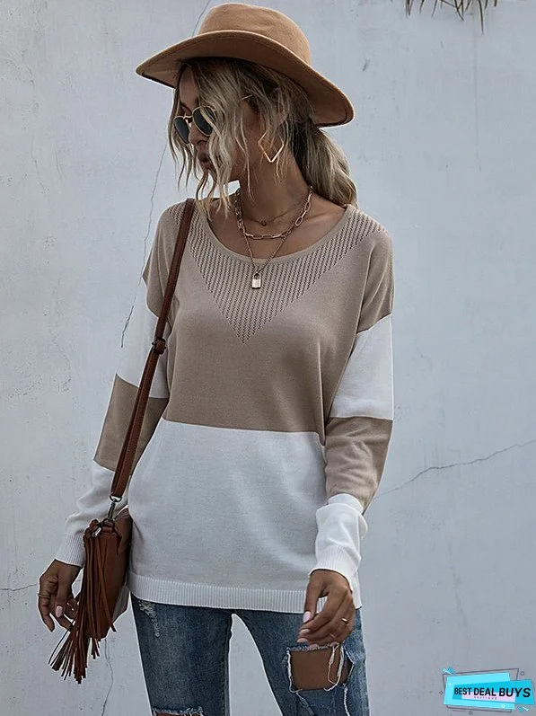 Crew Neck Knit Sweater