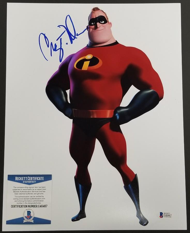 The Incredibles 2 CRAIG T. NELSON Signed 11x14 Photo Poster painting Auto ~ Beckett BAS COA