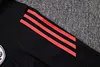 Joyfball 2025/2026 Ajax Half-Pull Training Suit Black Football Shirt 1:1 Thai Quality