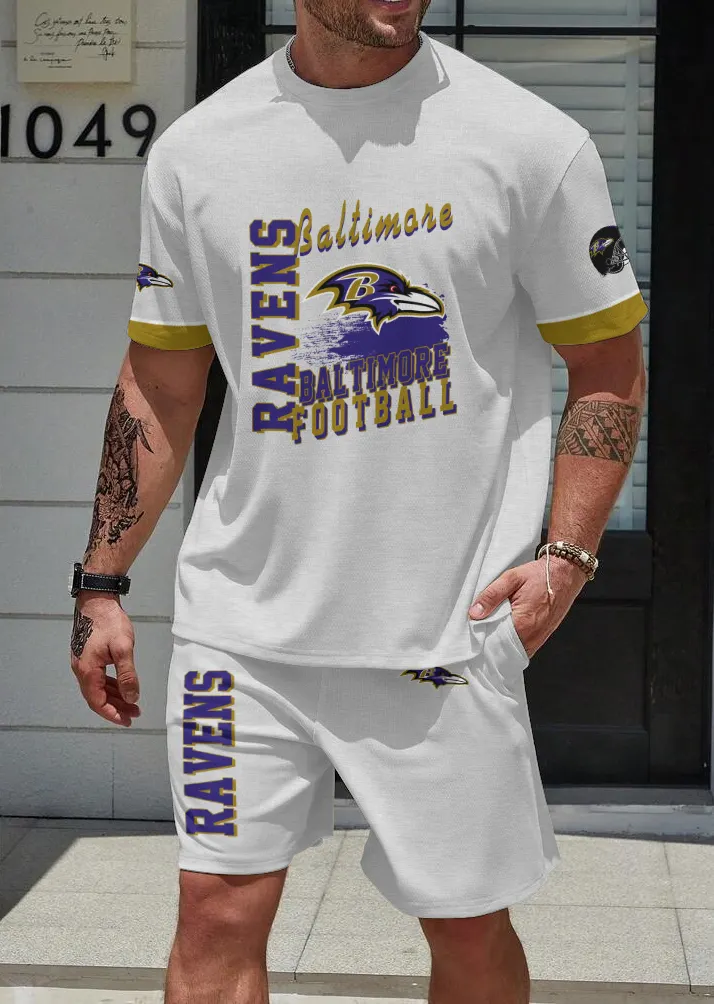 Baltimore Ravens Limited Edition Top And Shorts Two-Piece Suits