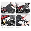 Motorcycle Saddle Bag Base Motors Back Seat Bag Install Pad Rack Tail Side Bag