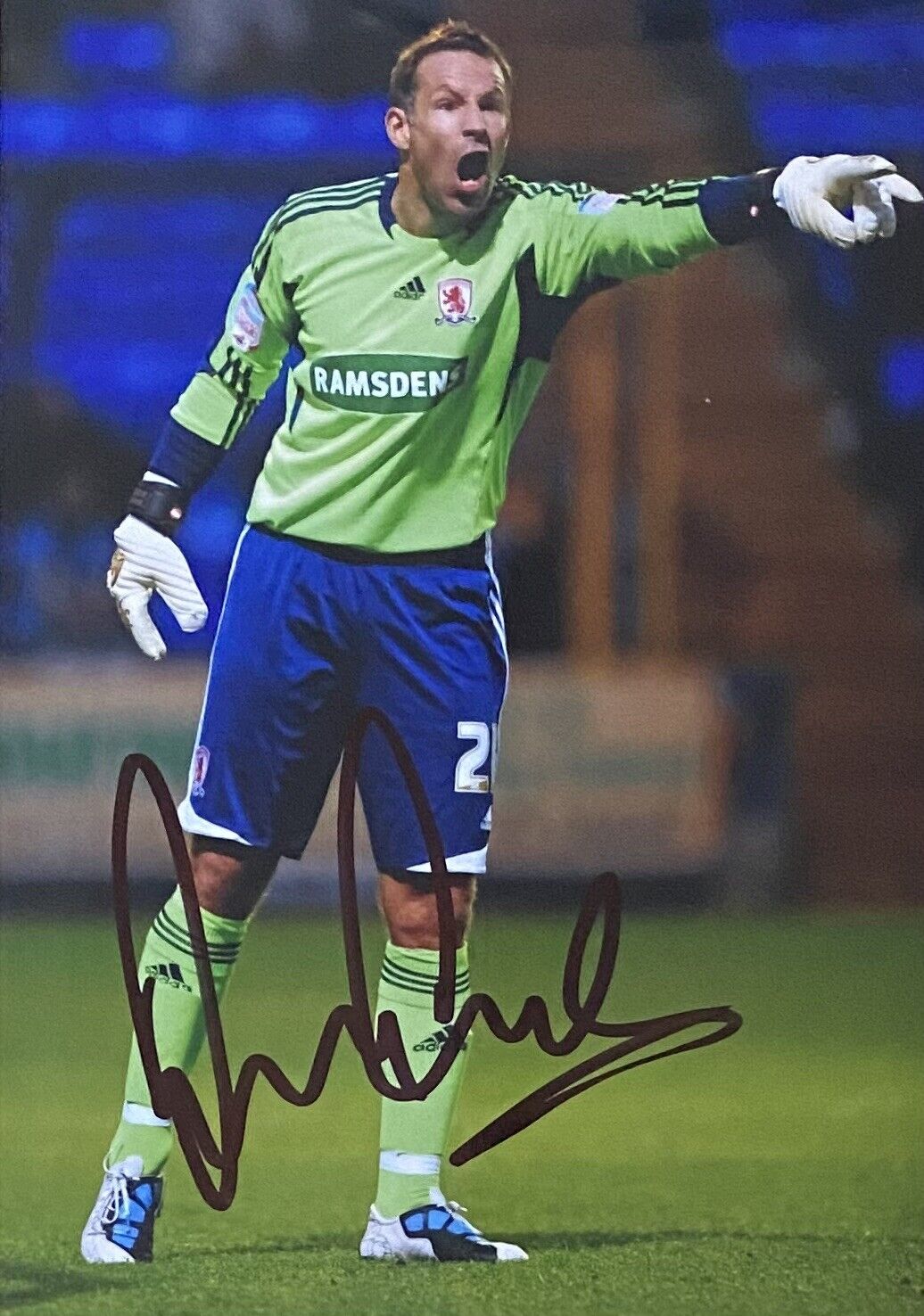 Danny Coyne Genuine Signed Middlesbrough 6X4 Photo Poster painting 4