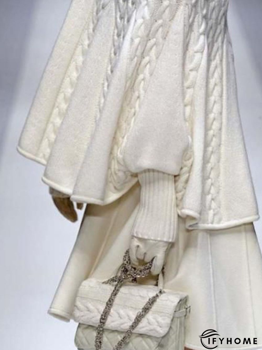 Long Sleeve High Neck Loosen Solid Daily Sweater | IFYHOME