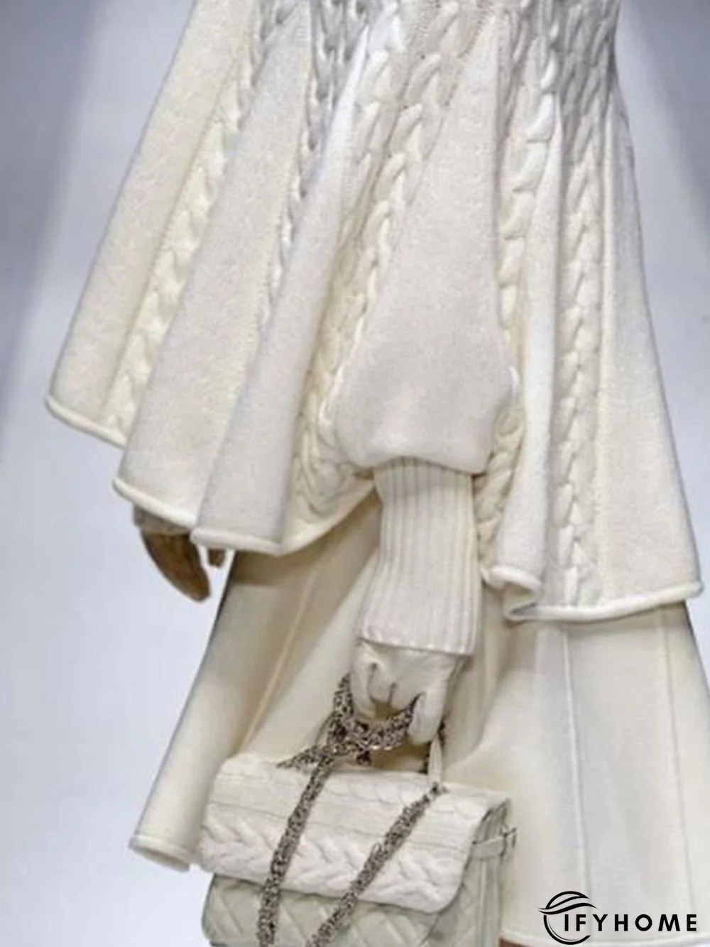 Long Sleeve High Neck Loosen Solid Daily Sweater | IFYHOME