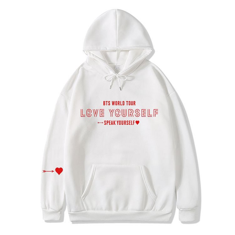 BTS Love Yourself Concert Candy Color Hoodie