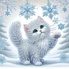 Diamond Painting-DIY Crystal Rhinestone Cat
